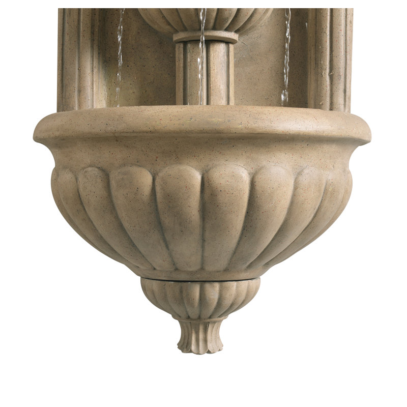 World Menagerie Resin Wall Fountain with Light & Reviews Wayfair